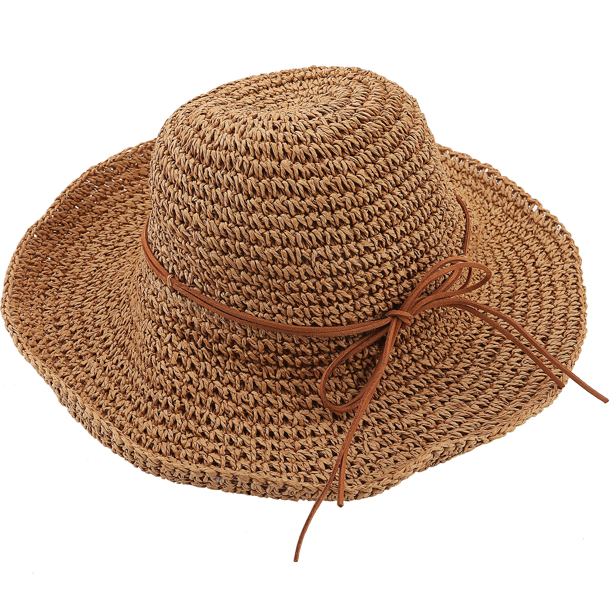 Amazon.com: Urban CoCo Women's Wide Brim Caps Foldable Summer